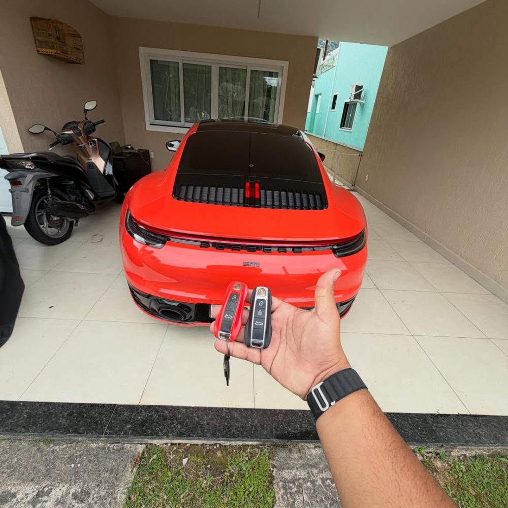 Copia de chave smart key Porsche 911 ano 2021/2022🔑✅👨🏻‍💻 Mangaratiba - Costa Verde RJ