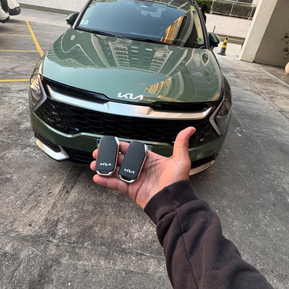 Copia de chave smart key Kia Sportage ano 2024/2025 ✅👨🏻‍💻🫡🔑 Barra da tijuca